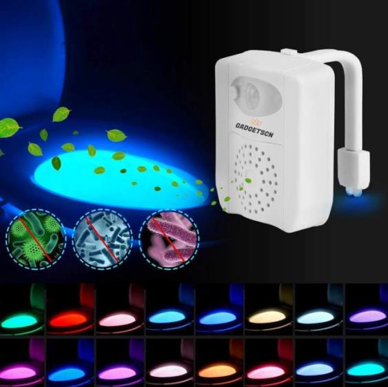 Lightbowl Motioinactivated 16color Toilet UV Disinfection Lamp