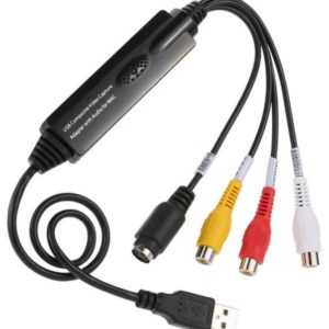 USB Video Capture Adapter, USB Easier Cap, Easycap, USB DVR Card, Mac OS USB Video Capturer, DC60++, DC60+