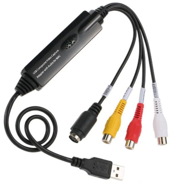 USB Video Capture Adapter, USB Easier Cap, Easycap, USB DVR Card, Mac OS USB Video Capturer, DC60++, DC60+