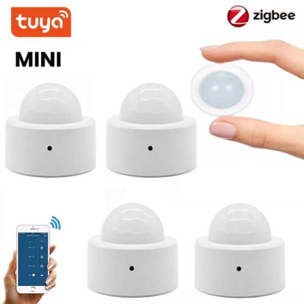 Tuya ZigBee PIR Motion Sensor Automation Human Body Infrared Detector Wireless Mini Security with Smart Life Gateway Hub