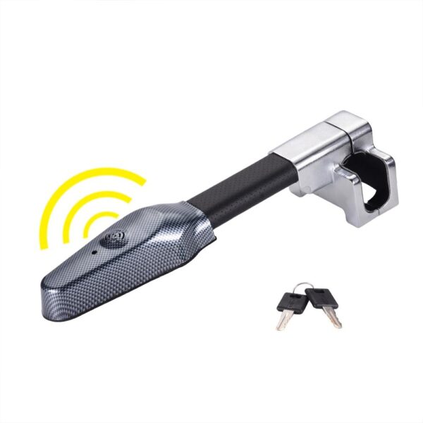 Car Steering Wheel Lock Universal Security Car Anti Theft Safety Alarm Lock Retractable Anti Theft Protection T-Locks