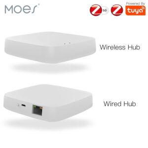 Tuya ZigBee Smart Gateway Hub Smart Home Automation for All Tuya ZigBee3.0 Smart Products By Moes