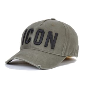 dsq2 brand hat Baseball Caps High Quality cotton unisex Adjustable Baseball Caps ICON letter black cap for Men's Dad Hats