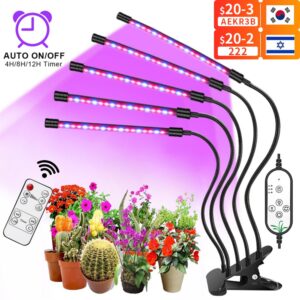Goodland LED Grow Light USB Phyto Lamp Full Spectrum Horticultural Phytolamp With Control For Indoor Cultivation Plant Flowering