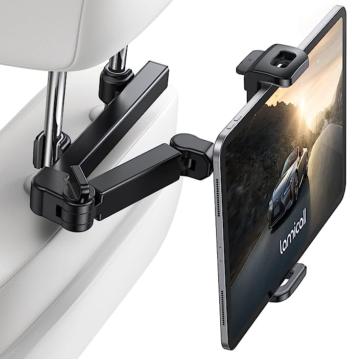 Lamicall Car Headrest Tablet Holder Car Mount iPad Holder Bracket Support