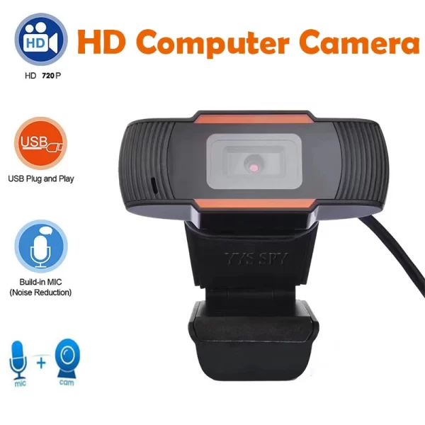 HD 720P High Definition Video Webcam USB 2.0 Web Cameras Live Kamera With Microphone For Computer PC Laptop Windows Micro Camera